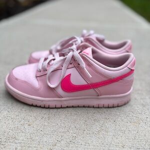 Pink Nike Dunk Lows